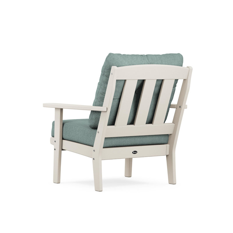 Lakeside Cape Cod Deep Seating Chair, Glacier Spa, Sand Castle