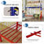 Lit superposé en métal simple au-dessus de simple, lit superposé simple multifonctionnel avec échelle et garde-corps, cadre de lit peu encombrant pour petite chambre à coucher, lit mezzanine simple, silencieux, pas de sommier tapissier nécessaire
