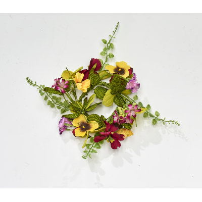 Pansy Candle Ring