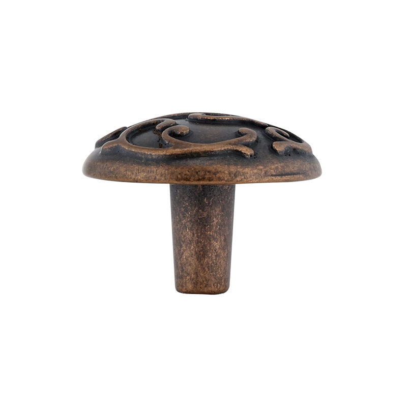 Poignée ronde 1 1/4" de diamètre Expression, Cuivre antique