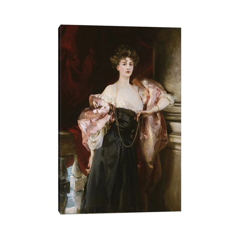 Portrait Of Lady Helen Vincent, Viscountess D'Abernon, 1904 by John Singer Sargent - Wrapped Canvas Gallery-Wrapped Canvas Giclée