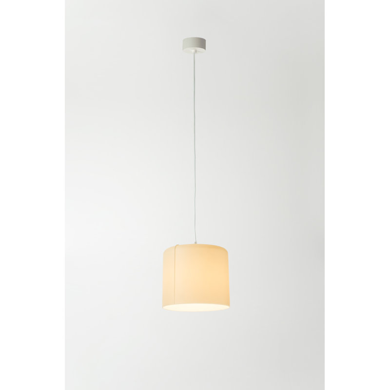 Be.pop 1 - Light Cylinder Pendant, Light Grey, Neutral