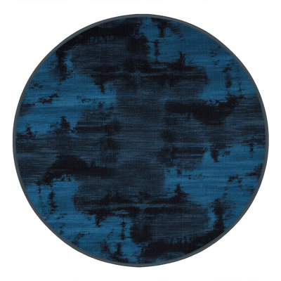 Tapis abstrait gris lavable à la machine