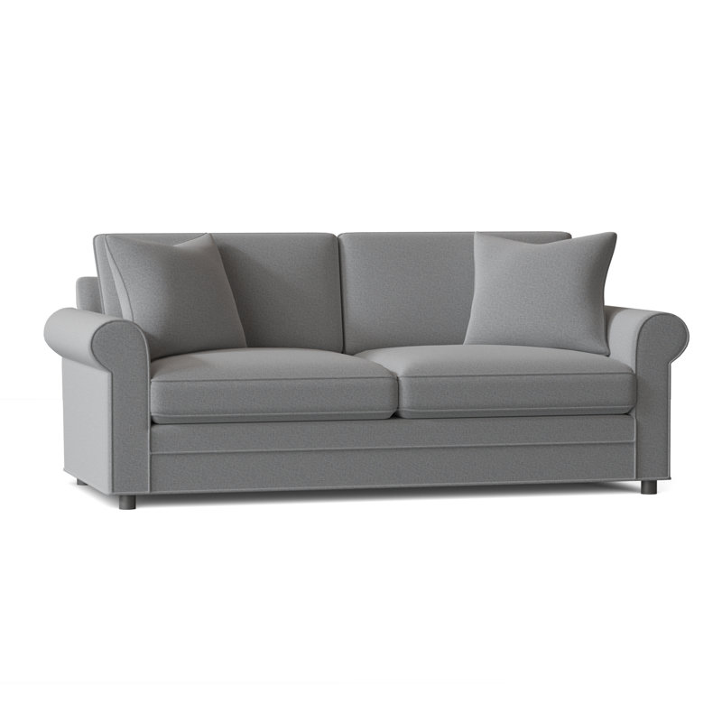 Edgeworth Upholstered 85'' Sofa, Light Blue Performance Fabric; 0851-55, Air Dream Mattress