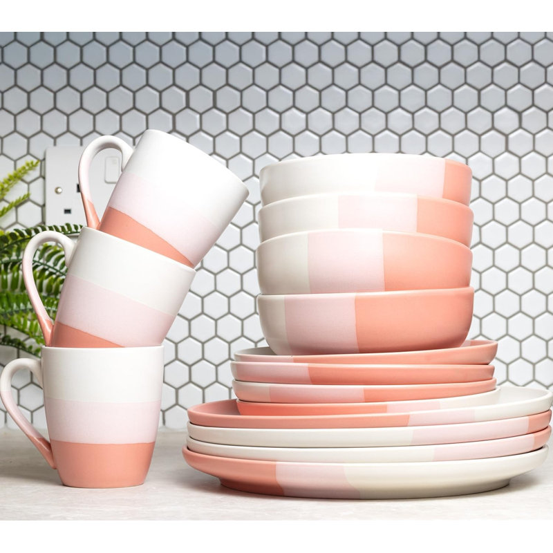 Stoneware Dinnerware - Service for 4