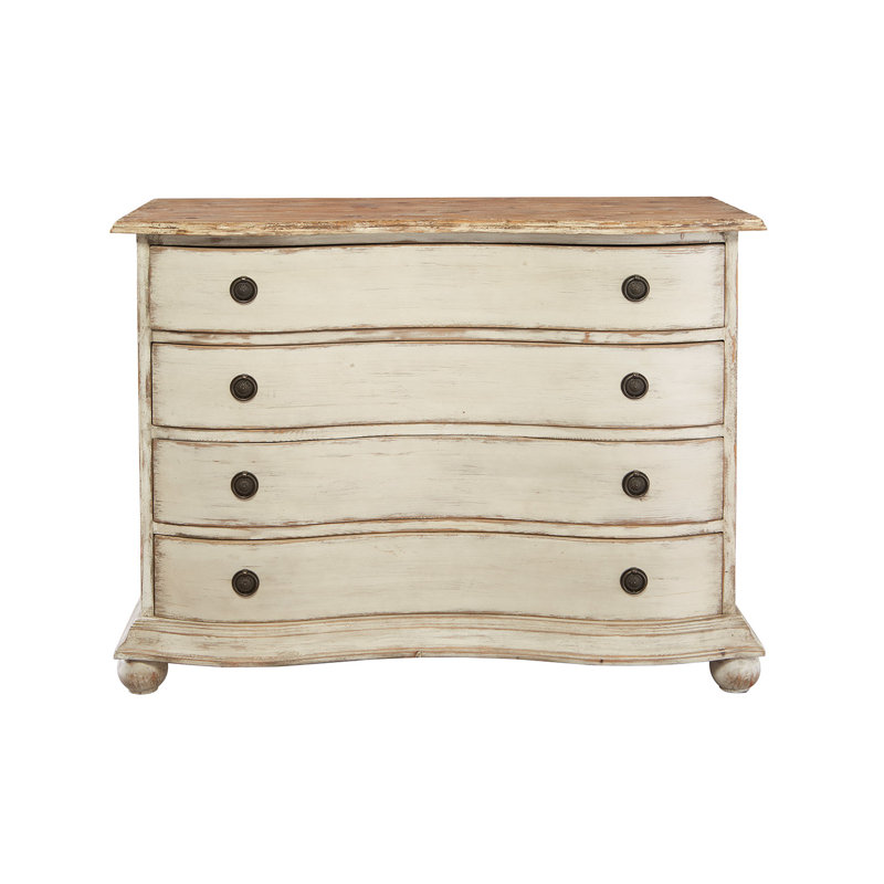 Wilts 4 - Drawer Solid Wood Dresser