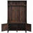 Hall Tree with 4 Hooks，Storage Bench,