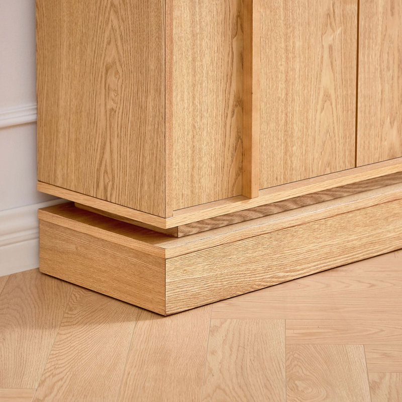 Buffet avec rangement, Naturel