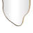 Cole And Grey Metal Wavy Room Wall Mirror