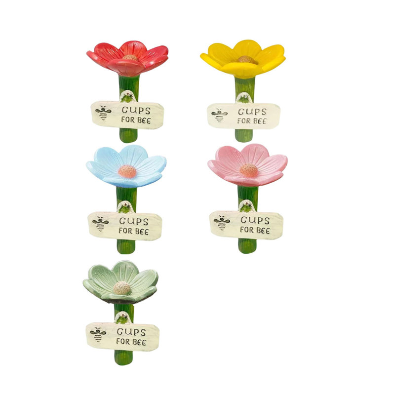Flower shaped watering device