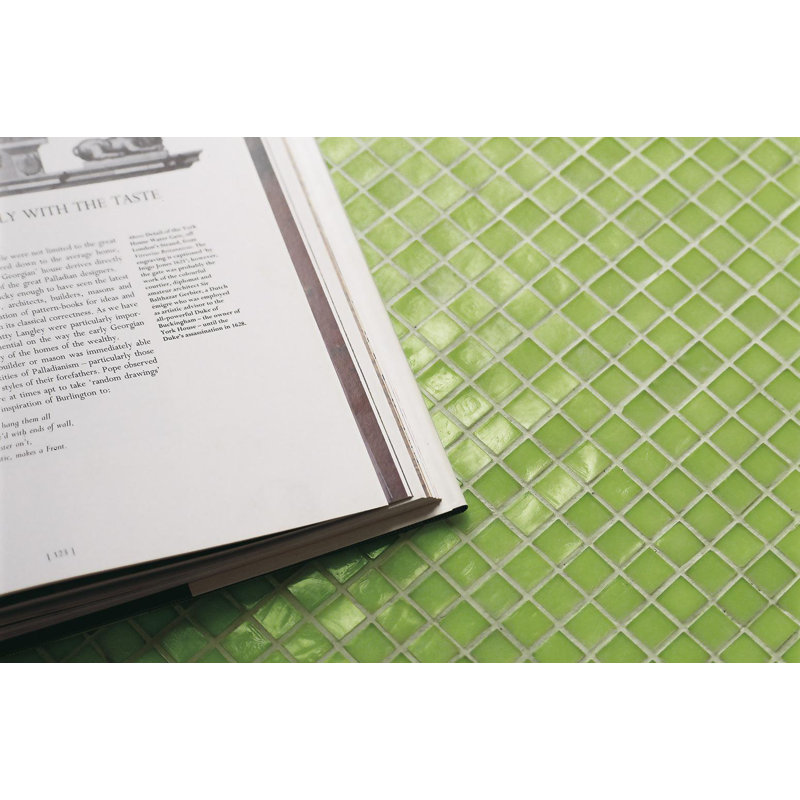 Mintleaves 5/8" x 5/8" Glass Mosaic