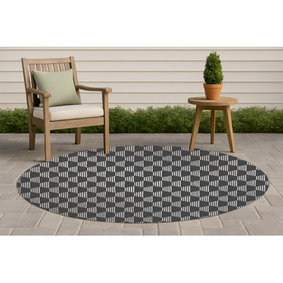 Tapis d'extérieur antidérapant Hexaline
