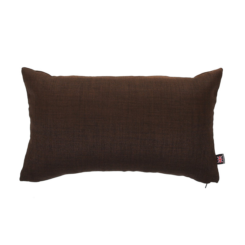 Mitre Rectangular Cushion, Brown