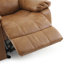 Fauteuil inclinable et oscillant en cuir Charlotte