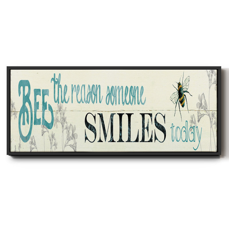 Bee The Raison - Toile encadrée