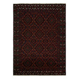 Vintage One-of-a-Kind 9'5" X 12'4" Hand Knotted Area Rug