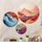 Abstract Wall Decor on Metal