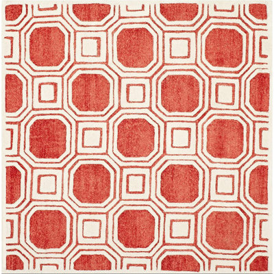 Tyric Hand Tufted Performance Abstract Rug