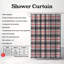 Rideau de douche Bright Tartan Bright_0043-575104300