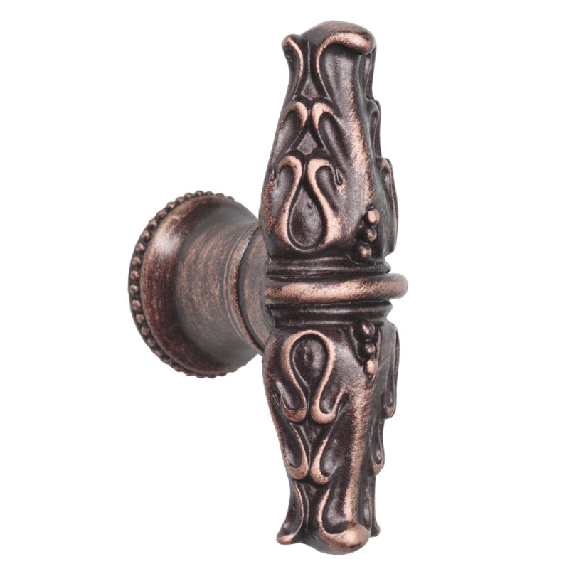 Acanthe à larges feuilles avec pied évasé de style roman , Bronze frotté à l'huile