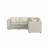 Lockheart 5 Piece L Shaped Square Arm Modular Upholstered Corner Sectional-126757366