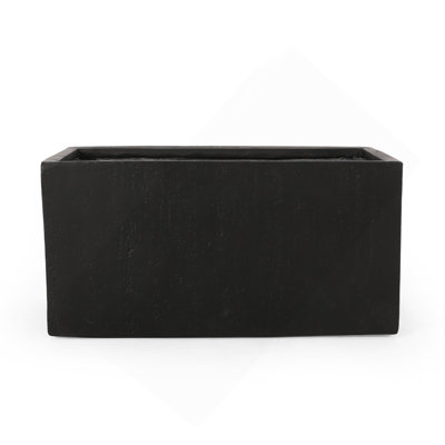 OUTDOOR LARGE SQUARE PLANTER  35''L
