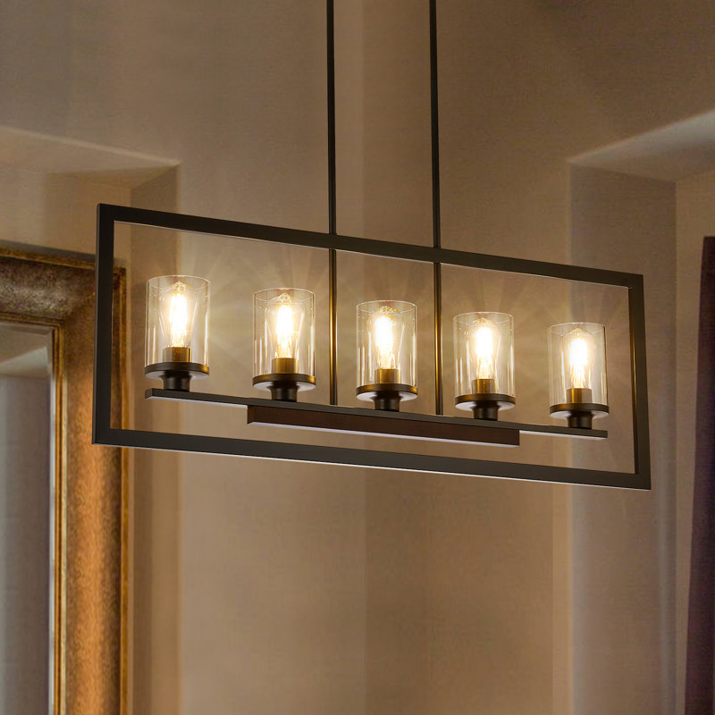 5-Light Kitchen Island Lighting Pendant