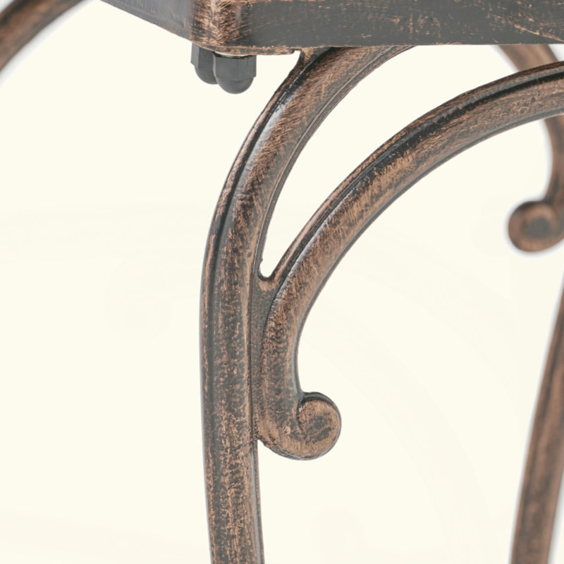 Ensemble de table d'appoint charmant pour l'extérieur