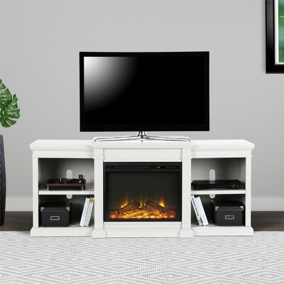 Stowe TV Stand for TVs up to 70"" with Electric Fireplace Included -  Darby Home Co, 86BD73A135B745AFAD175158B906E832