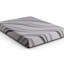 Grand lit en mousse à mémoire de forme avec couche de confort et fermeté moyenne pour un bon sommeil - taille, couleur grise