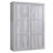 Gray Full Size Bed With Cabinet Storage - & Space Saving Solution Space Cabinet, Stable Frame User-