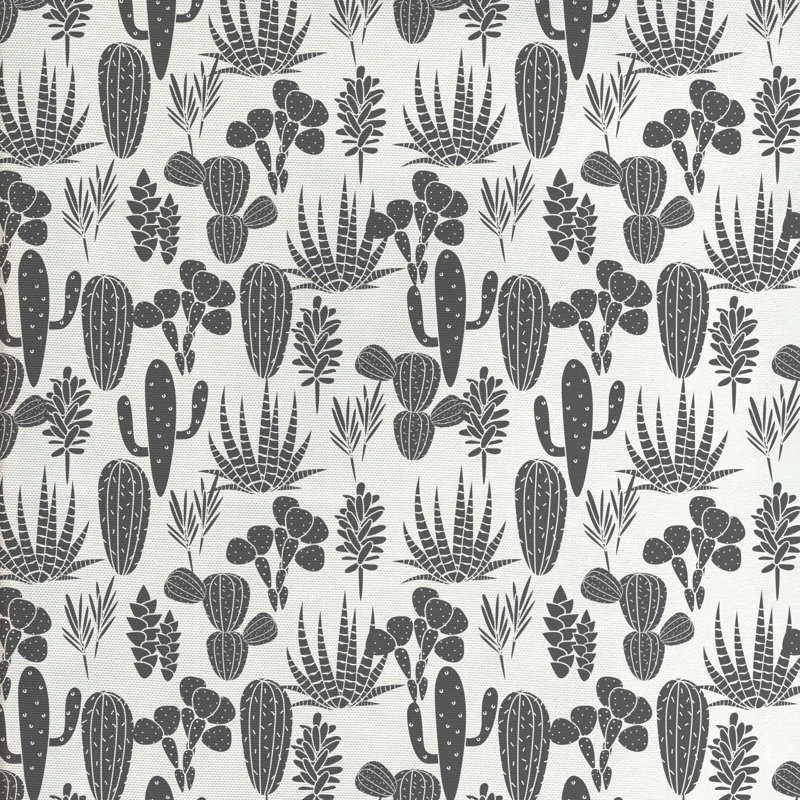 Tissu cactus, l 58 po x L 108 po