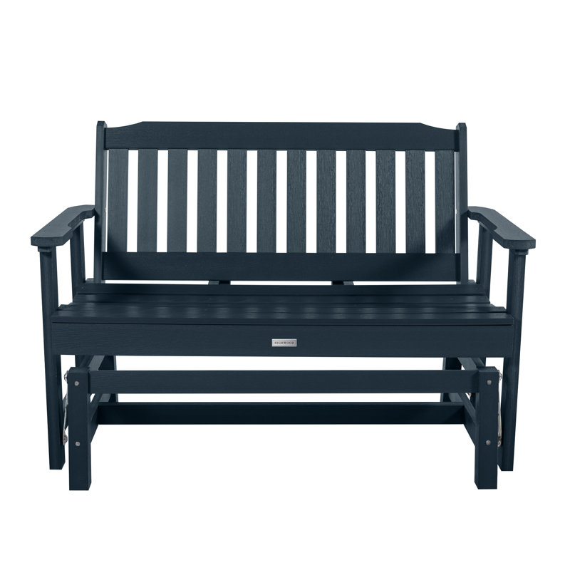 Fauteuil oscillant d'extérieur Lehigh, Bleu fédéral
