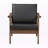 Drogin Faux Leather Armchair