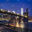 «City at Night», reproduction sur toile
