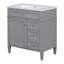 Meuble-lavabo de 30 po avec lavabo supérieur-100914197