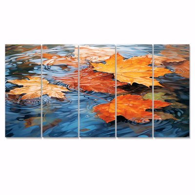 Carwile - Ensemble d'art mural 5 feuilles