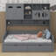 Lit de jour simple en bois avec tiroirs-535363529-535363530