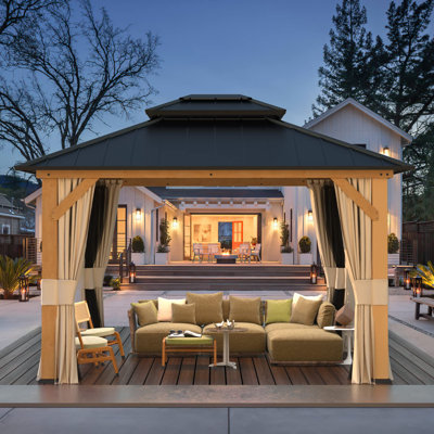  13 Ft. W x 11 Ft. D Patio Gazebo