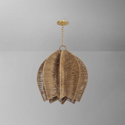 Valatie 1 - Light Bronze Unique/Statement Pendant