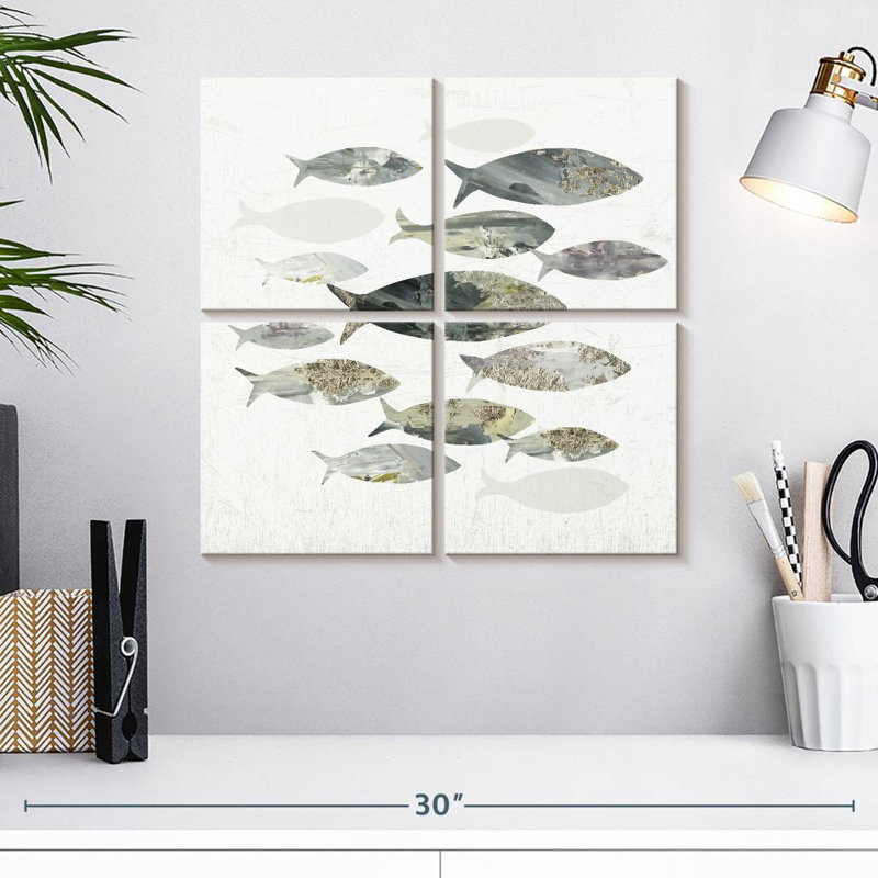 Brampt Gone Fishing I, H 18 po x l 18 po