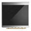 Cuisinière à induction 30 pouces avec 4 éléments à induction en acier inoxydable Majestic III Series (garniture laiton)-124828609-124828610
