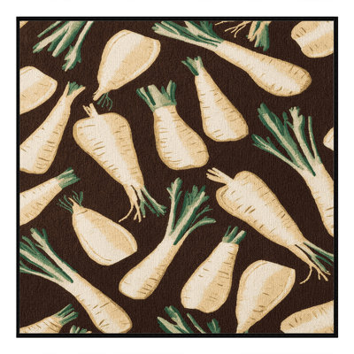  Tapis lavable avec légumes et panais
