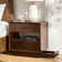 Nance Mid-Century Modern 3-Drawer Nightstand with Hidden Drawer and Built-In Outlets