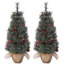 7.6cm H Lighted Artificial Christmas Tree