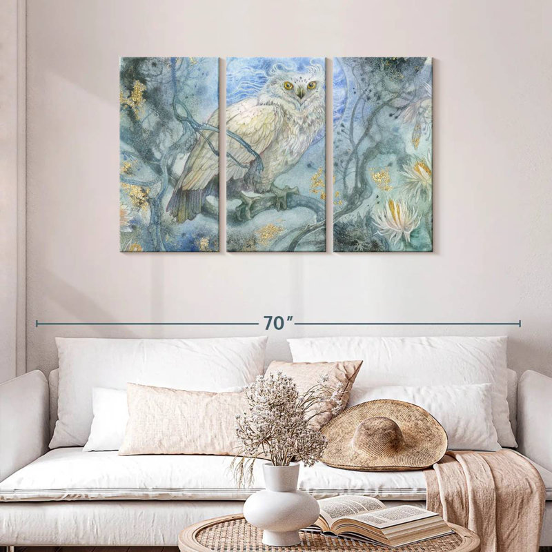 Brampt Night Wings II, 28" H x 45" W