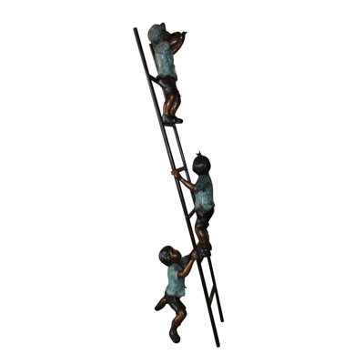 Florentia 3 Kids on a Ladder Statue