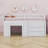 Loft Bed With Drawers And Shelf-106488094
