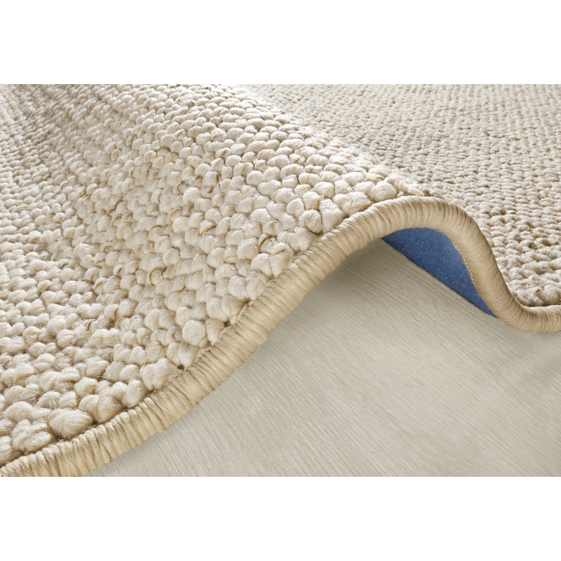 Wolly Tufted Cream Rug, Runner 80 x 300 cm