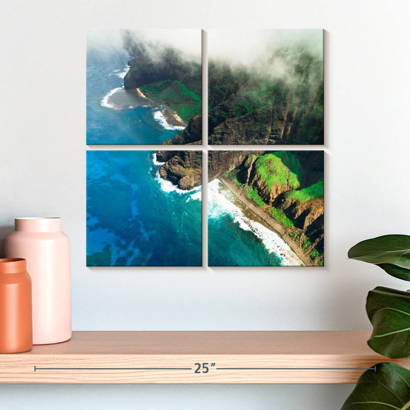 Gillard Na Pali Coast Kauai, H 18 po x l 18 po